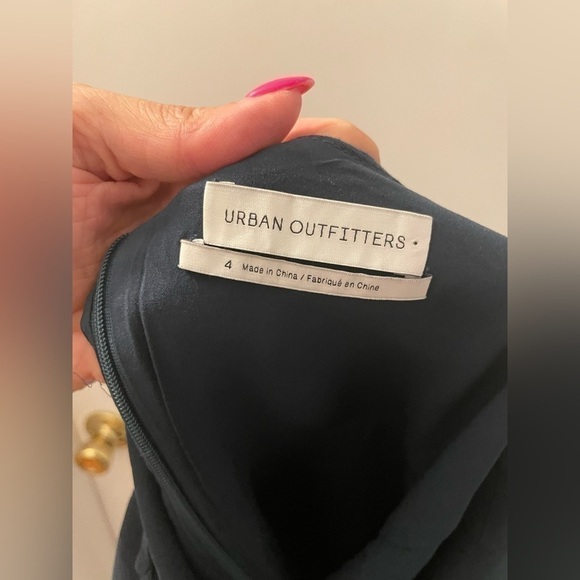 Urban outfitters navy blue mini dress size 4 - Picture 2 of 7